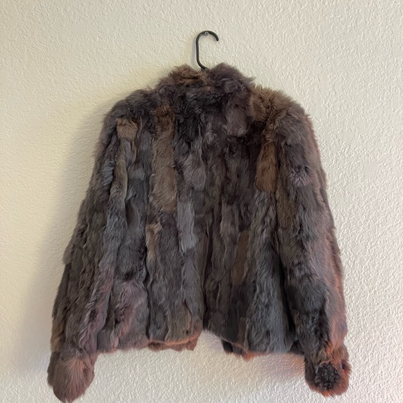 100% Rabbit Fur Coat - Picture 2 of 5